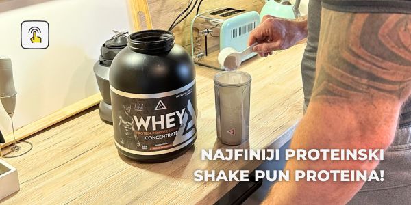 Najfiniji proteinski shake pun proteina